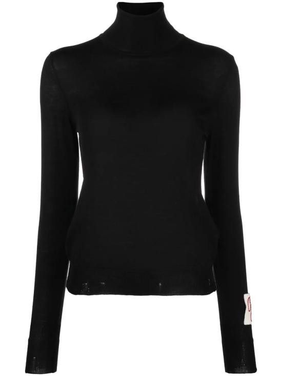 Golden Goose GOLDEN GOOSE Women Sweater GWP00953P000665 90100 BLACK Size XS / US 0-2 / IT 36-38 - 2 Thumbnail