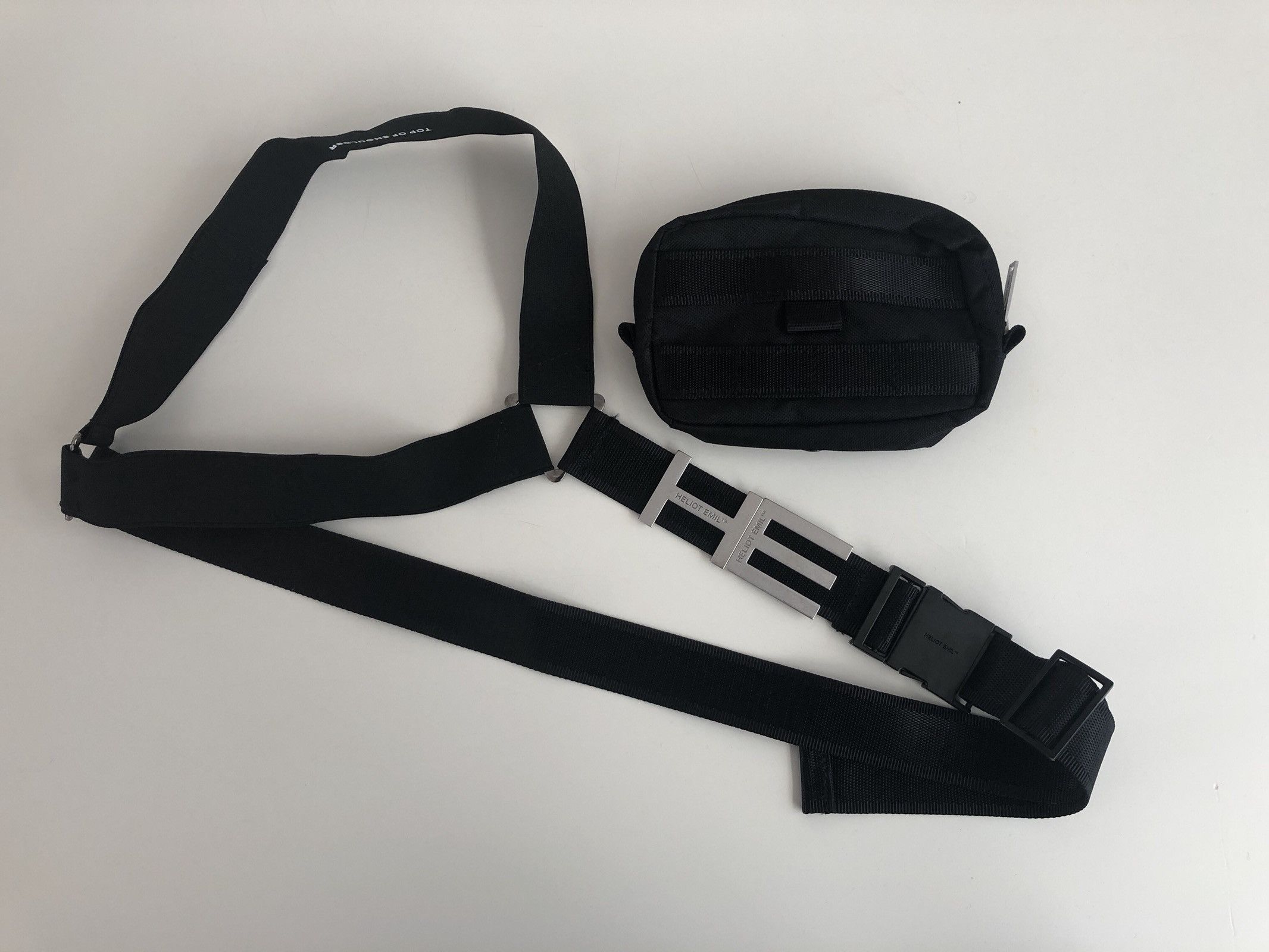 Heliot Emil Heliot Emil Chest Bag Harness | Grailed