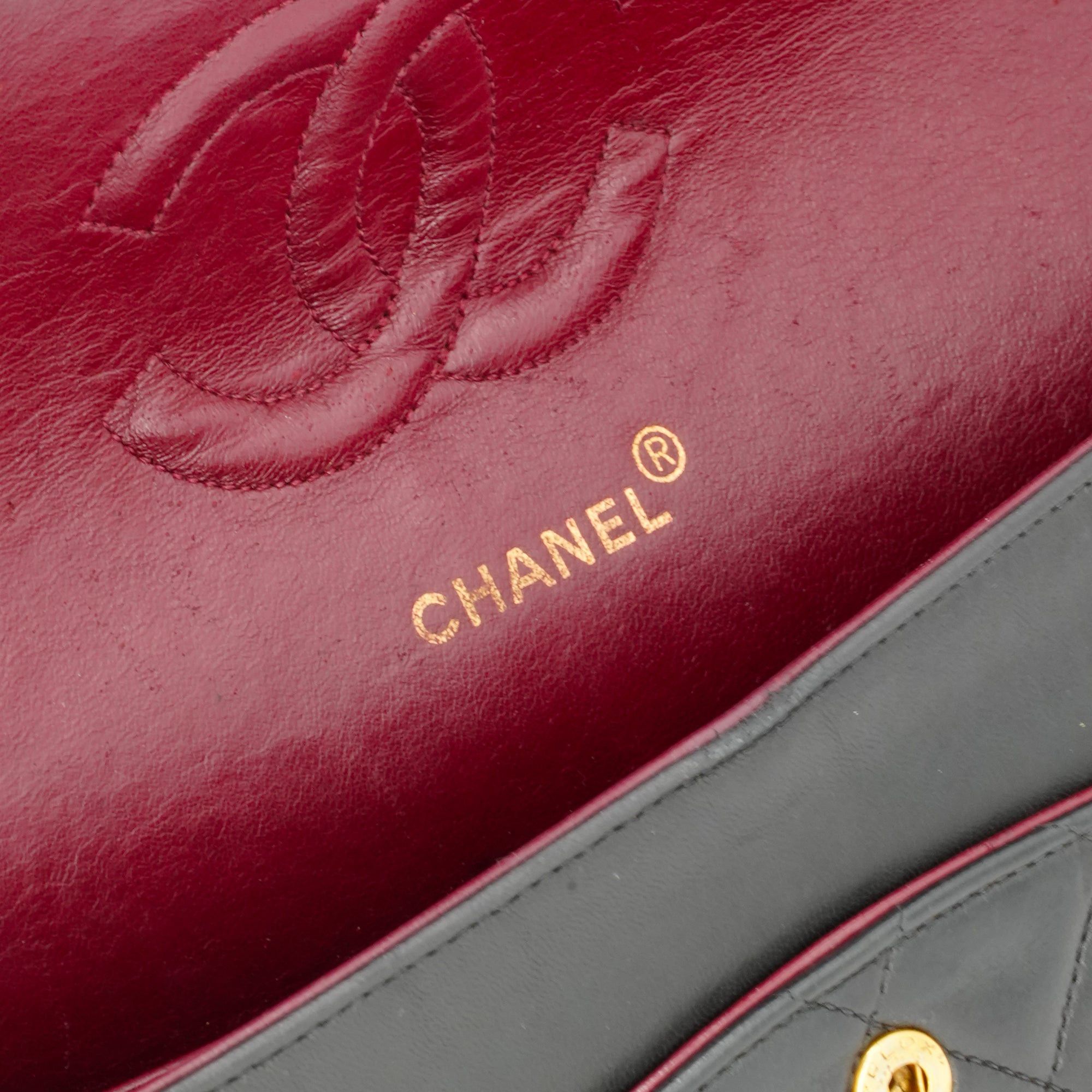 Chanel CHANEL - Chanel Classic/Timeless 11.12 Handbag in Vintage Black Quilted Leather Size ONE SIZE - 9 Thumbnail