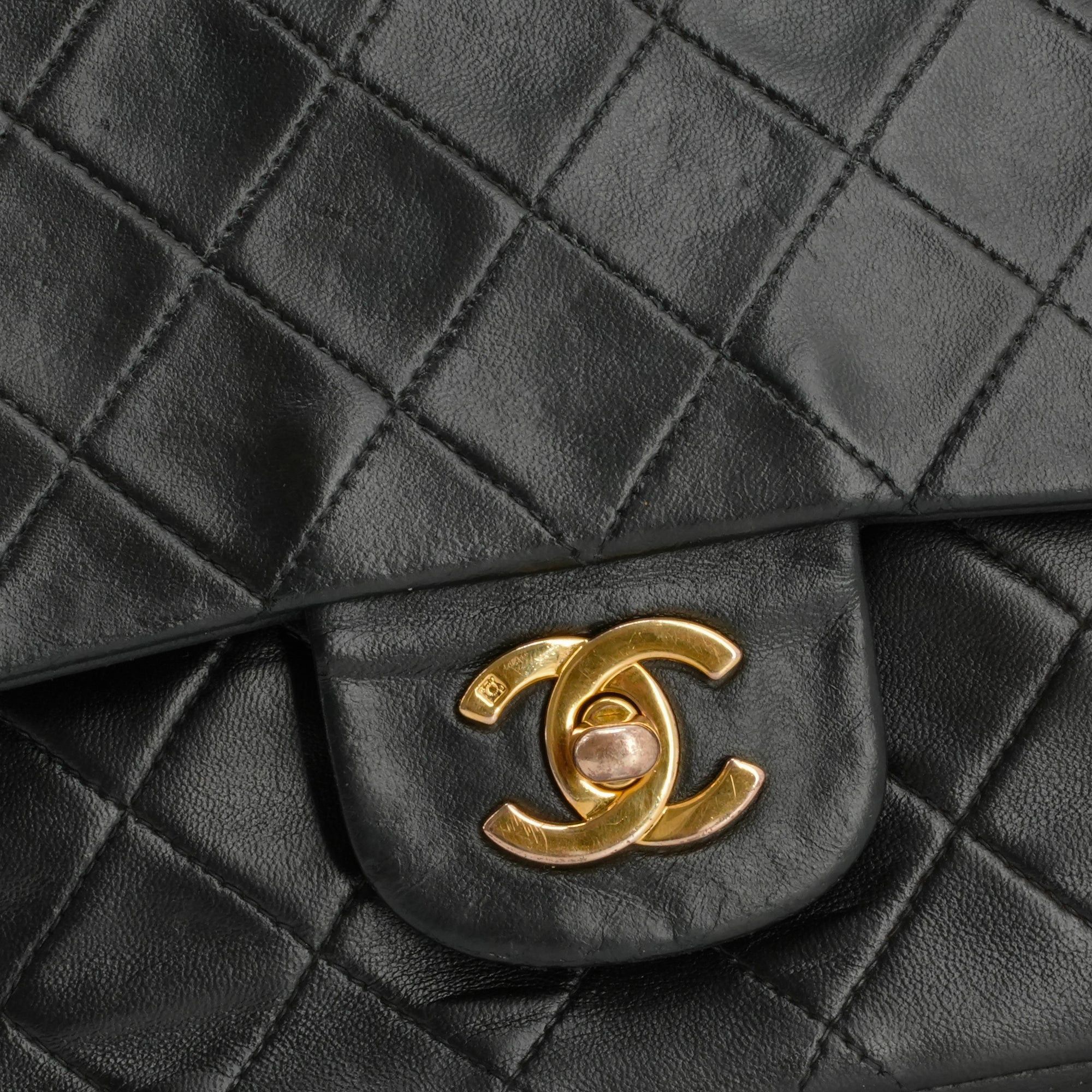Chanel CHANEL - Chanel Classic/Timeless 11.12 Handbag in Vintage Black Quilted Leather Size ONE SIZE - 5 Thumbnail