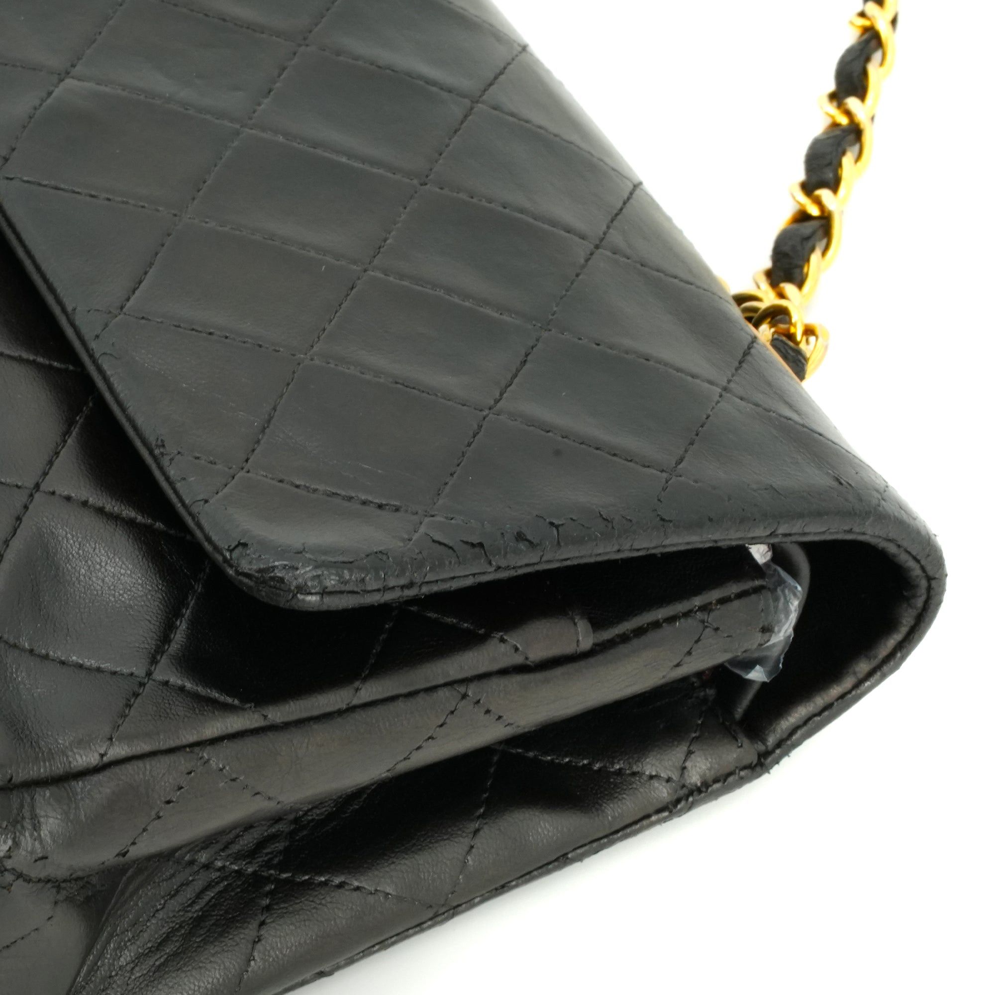 Chanel CHANEL - Chanel Classic/Timeless 11.12 Handbag in Vintage Black Quilted Leather Size ONE SIZE - 7 Thumbnail