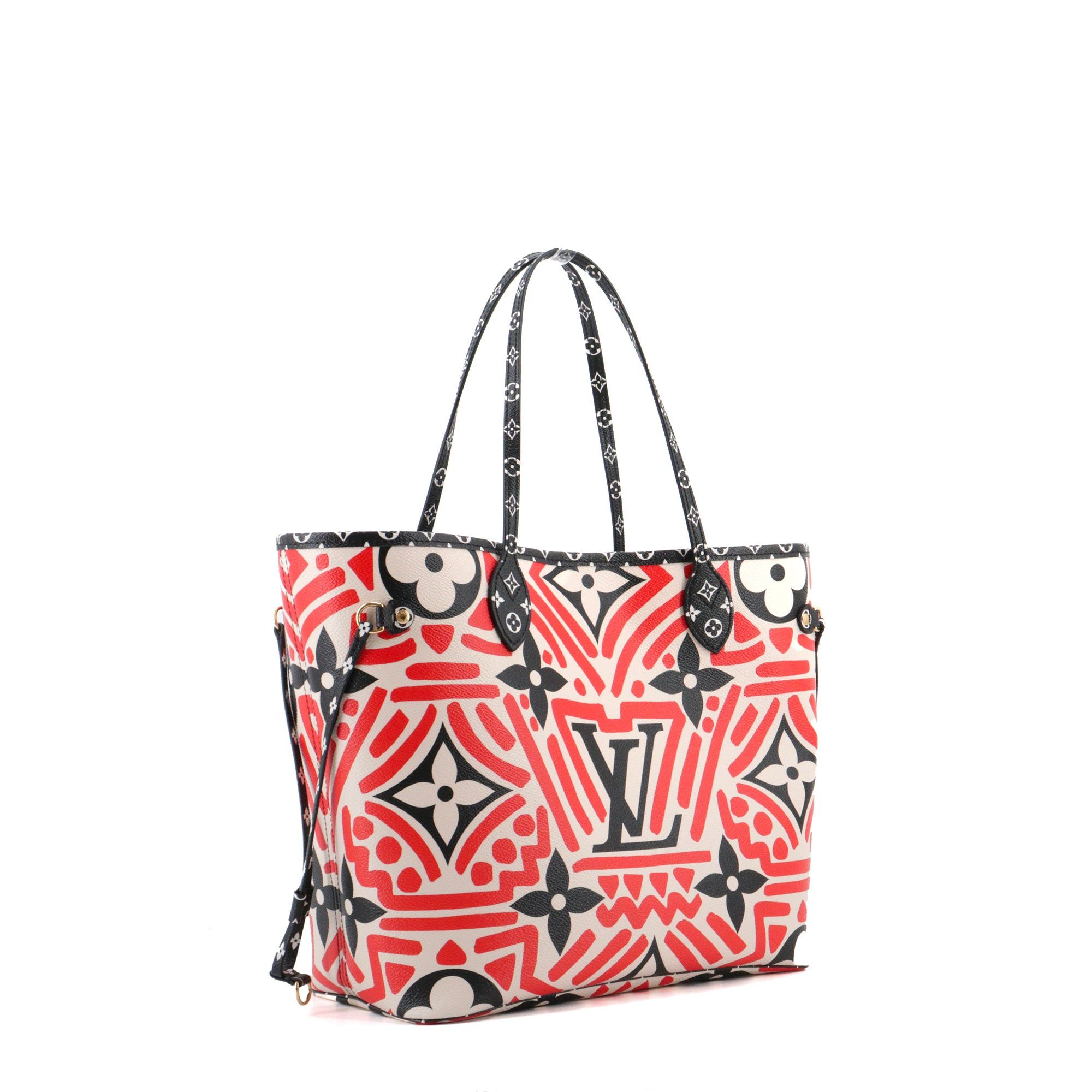 Louis Vuitton LOUIS VUITTON - Neverfull MM Crafty Louis Vuitton tote bag in limited edition monogrammed canvas Size ONE SIZE - 2 Thumbnail