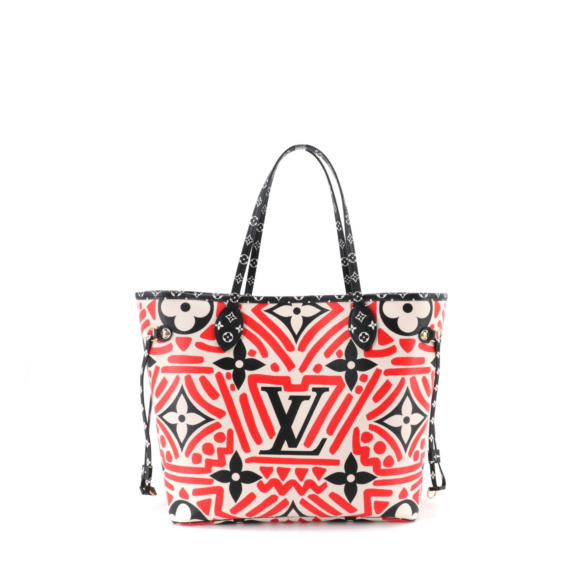Louis Vuitton LOUIS VUITTON - Neverfull MM Crafty Louis Vuitton tote bag in limited edition monogrammed canvas Size ONE SIZE - 3 Thumbnail