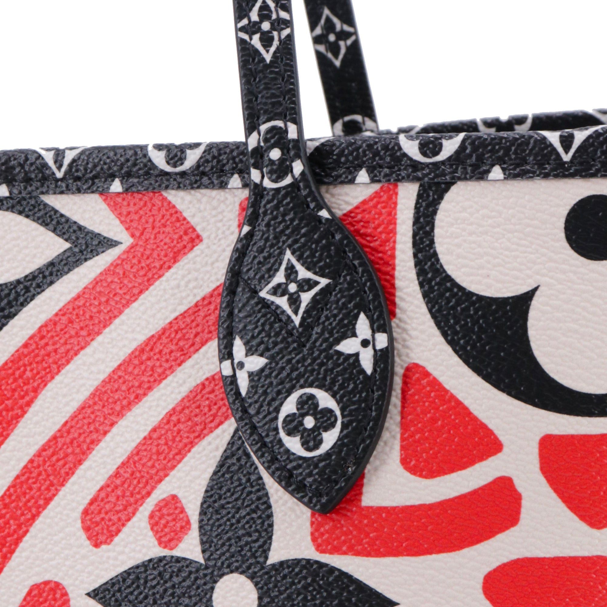 Louis Vuitton LOUIS VUITTON - Neverfull MM Crafty Louis Vuitton tote bag in limited edition monogrammed canvas Size ONE SIZE - 5 Thumbnail