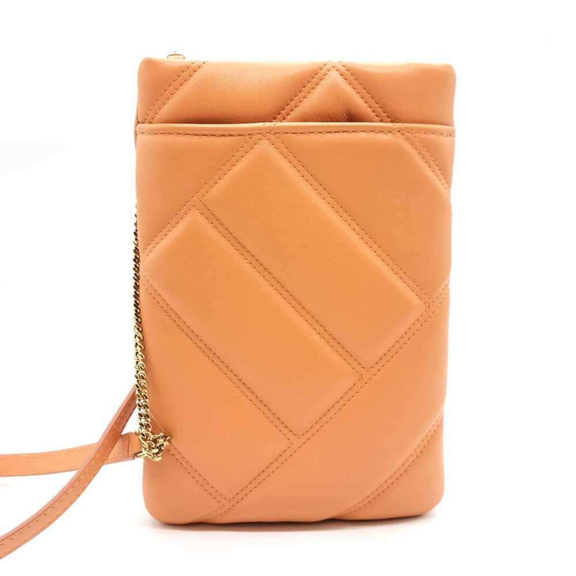 Bvlgari BVLGARI Serpenti Cabochon Shoulder Bag Smartphone Orange Snake Head Leather Women's Size ONE SIZE - 2 Thumbnail