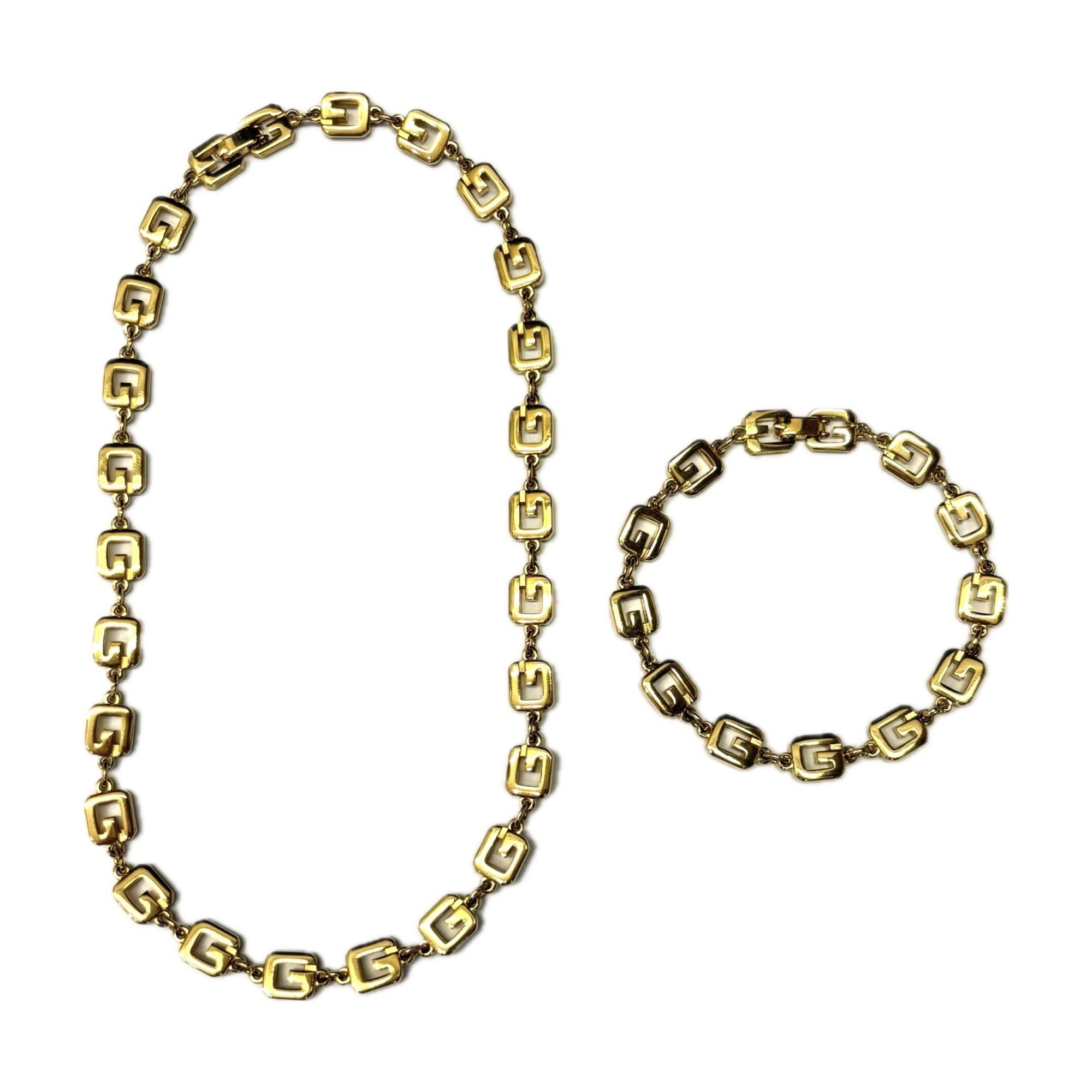 Givenchy Givenchy necklace and bracelet set, gold chainGIVENCHY Size ONE SIZE - 5 Thumbnail