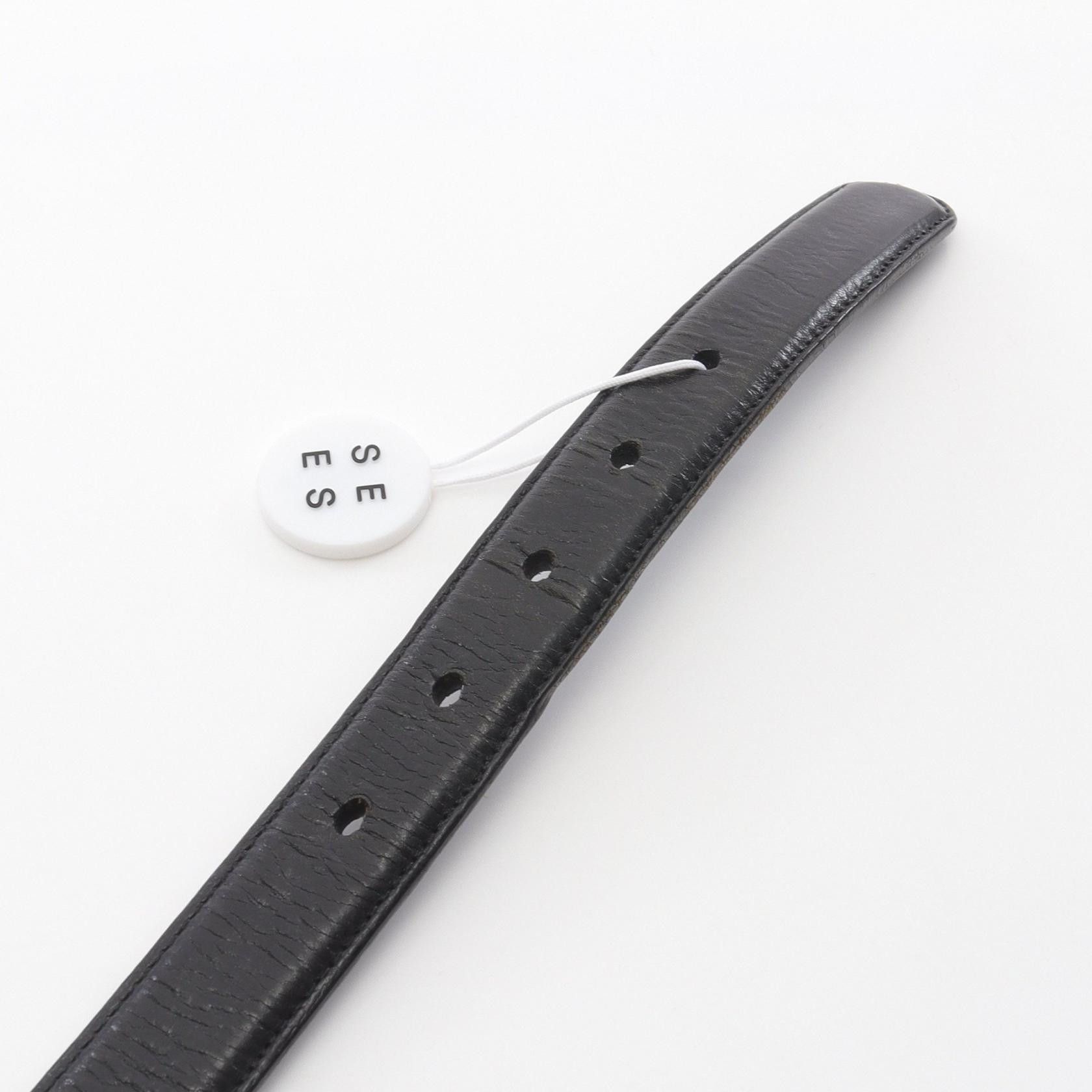 Other Chrome Hearts 1.0STRAP 1inch Scroll Label Rivets Leather Belt Leather  Belt DUTY FREE for