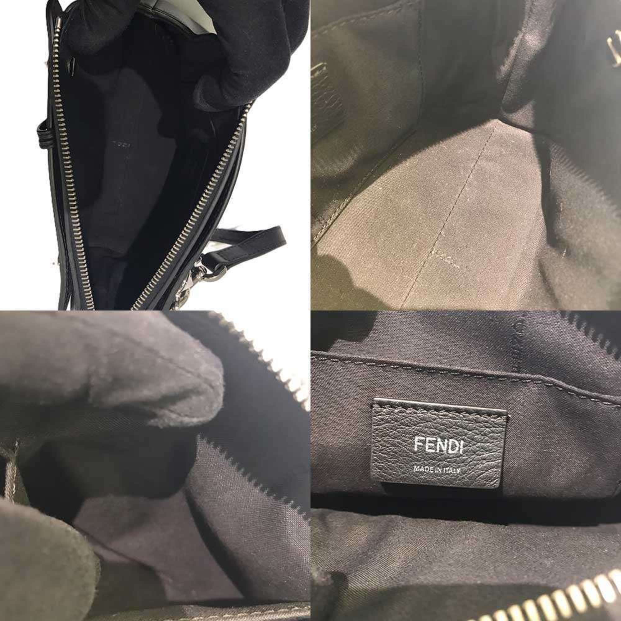 Fendi FENDI BY THE WAY MINI HANDBAG LEATHER BLACK STONE 8BL135 Size ONE SIZE - 7 Thumbnail