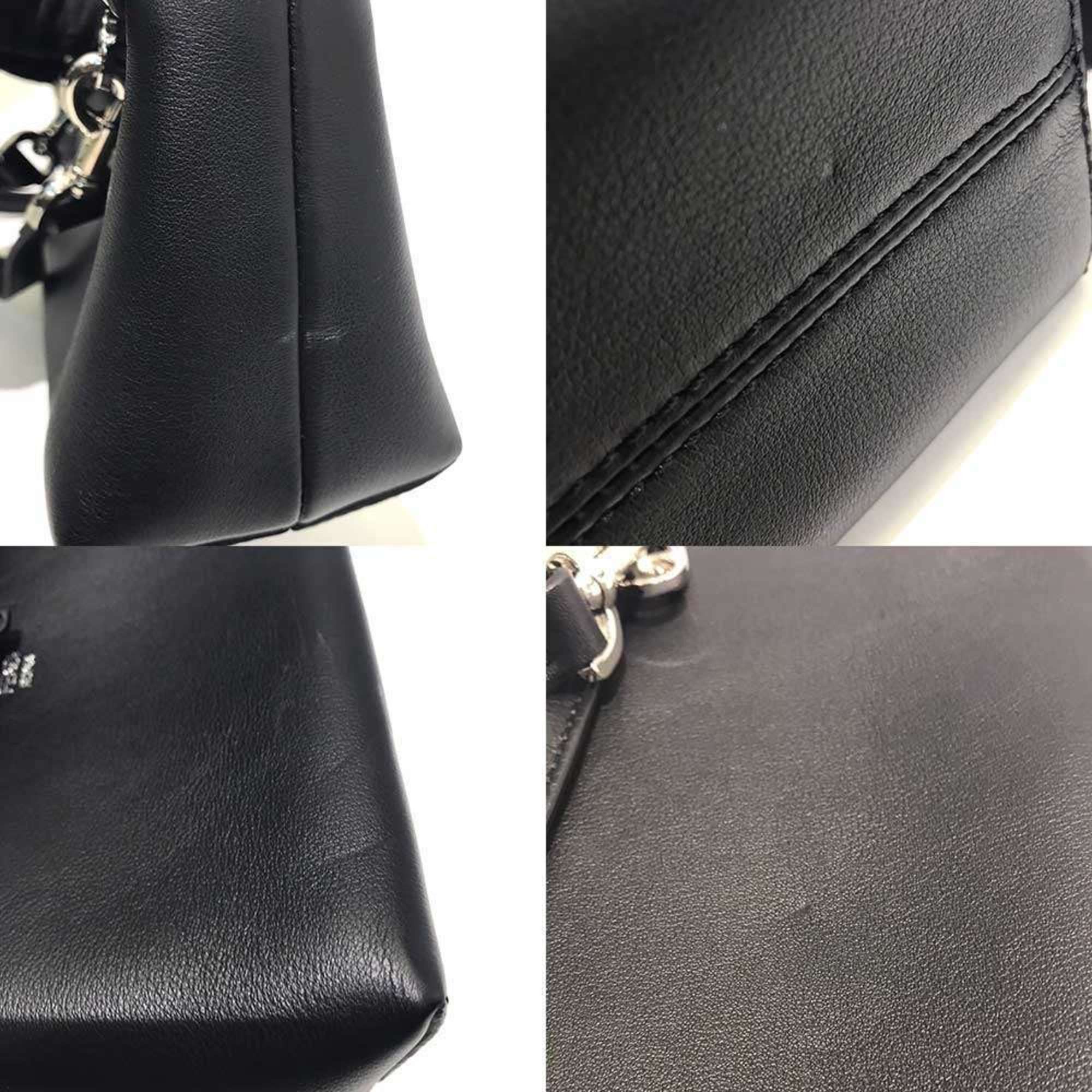 Fendi FENDI BY THE WAY MINI HANDBAG LEATHER BLACK STONE 8BL135 Size ONE SIZE - 6 Thumbnail