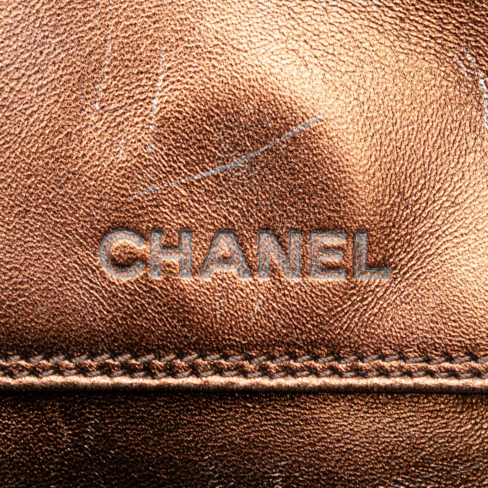 Chanel Chanel Metallic Lambskin Flap Crossbody Size ONE SIZE - 8 Thumbnail