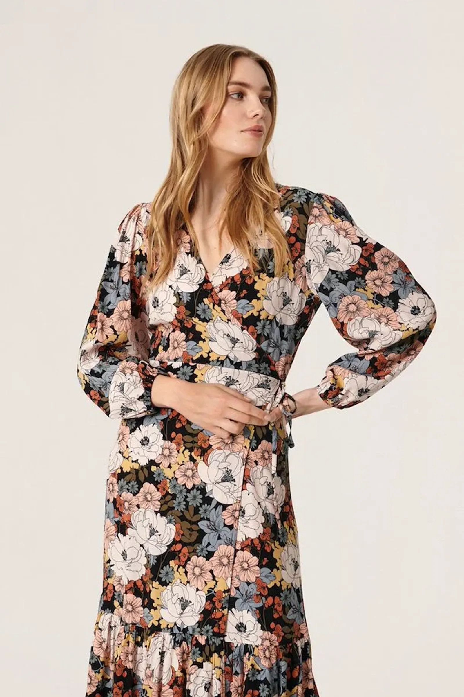 Other Soaked In Luxury Sylvia wrap dress Dress Size S / US 4 / IT 40 - 2 Thumbnail