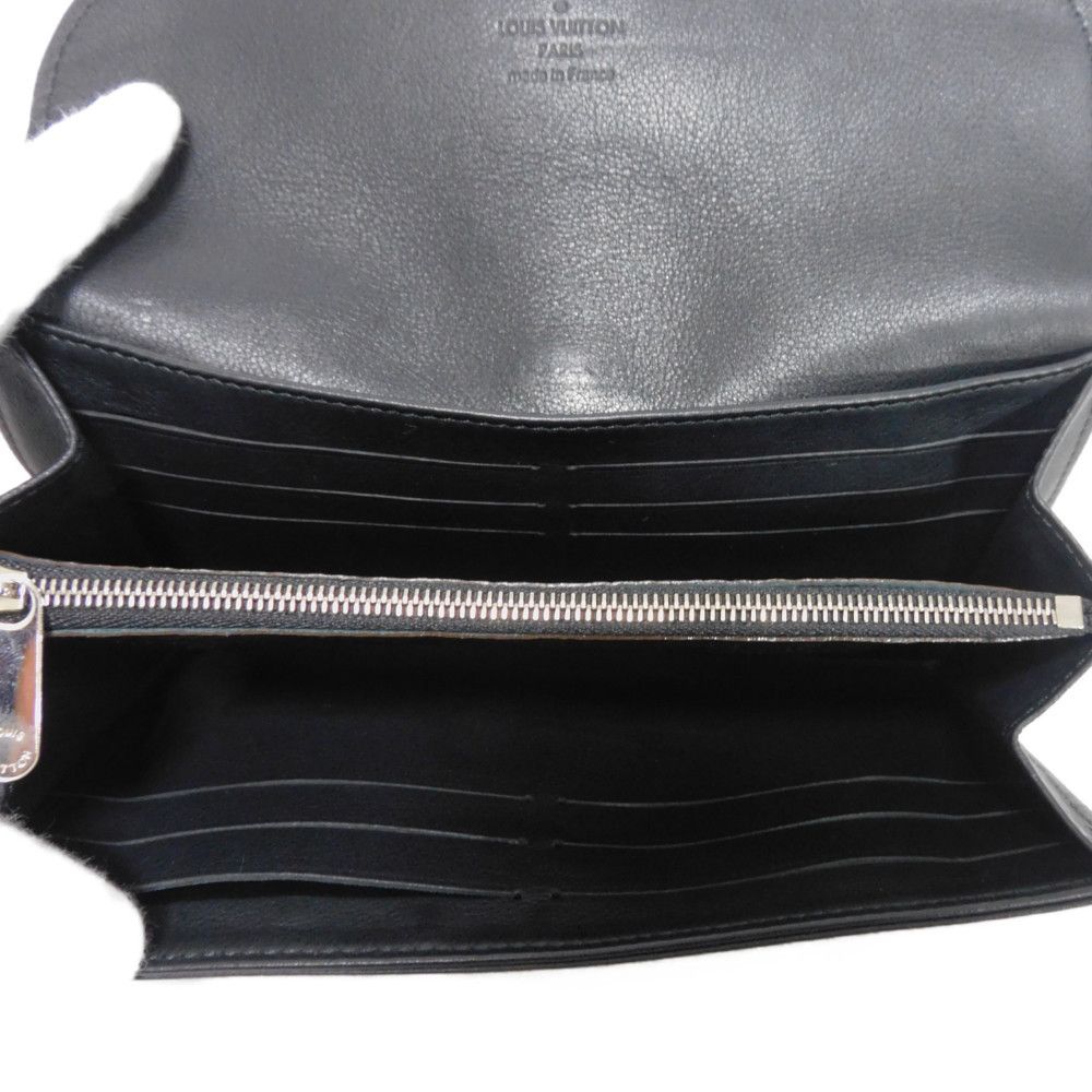 Louis Vuitton Louis Vuitton Louis Vuitton Portefeuille Iris Mahina Long Wallet Leather Long Wallet M58136 Size ONE SIZE - 5 Thumbnail