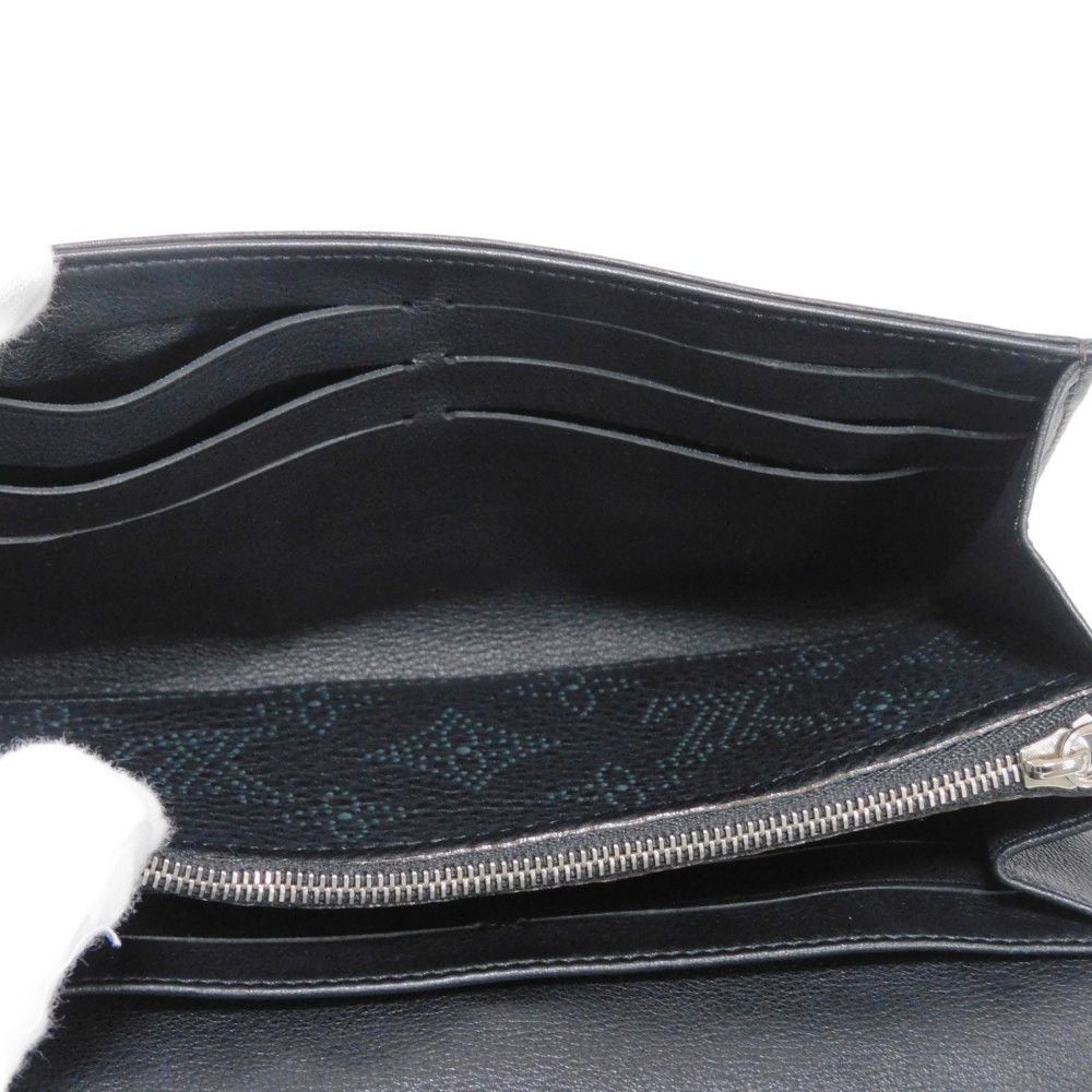 Louis Vuitton Louis Vuitton Louis Vuitton Portefeuille Iris Mahina Long Wallet Leather Long Wallet M58136 Size ONE SIZE - 22 Thumbnail