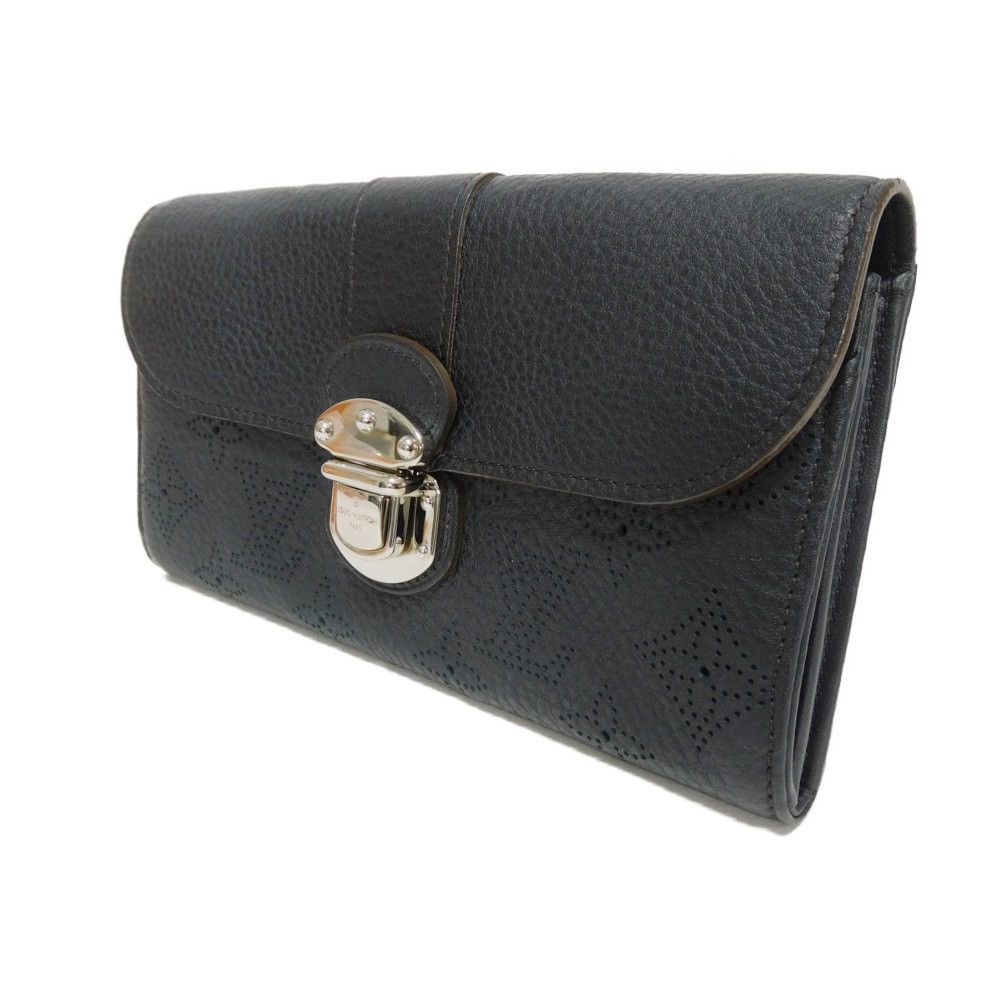 Louis Vuitton Louis Vuitton Louis Vuitton Portefeuille Iris Mahina Long Wallet Leather Long Wallet M58136 Size ONE SIZE - 2 Thumbnail