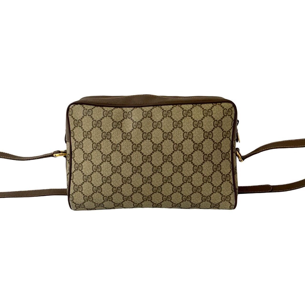 バッグ OLD GUCCI LOGO LEATHER SHOULDER BAG Gucci Gucci Old Gucci GG Logo Leather Shoulder Bag Leather