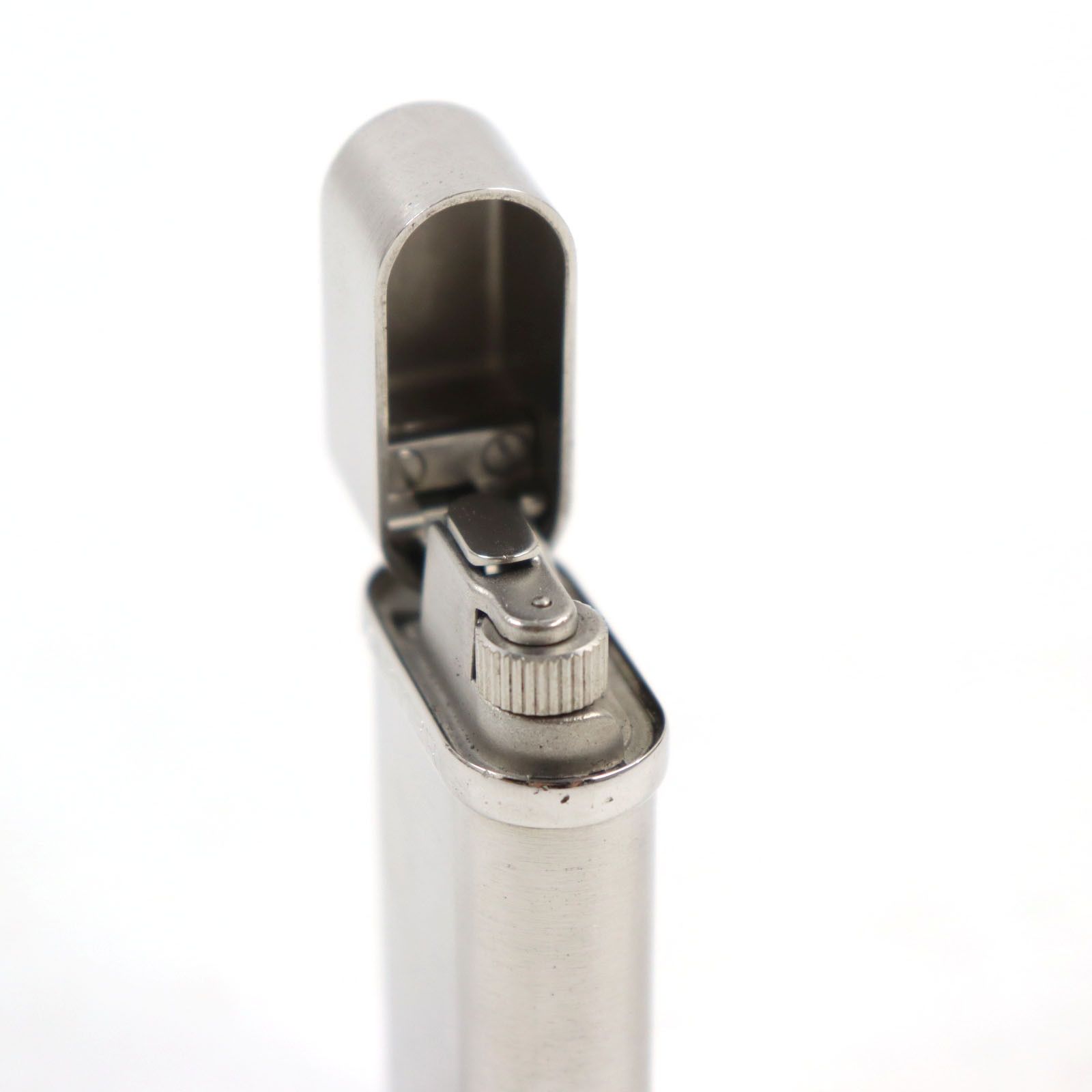 Cartier Cartier Cartier Godron Hairline Logo engraved Silver Lighter Metal Lighter Size ONE SIZE - 6 Thumbnail