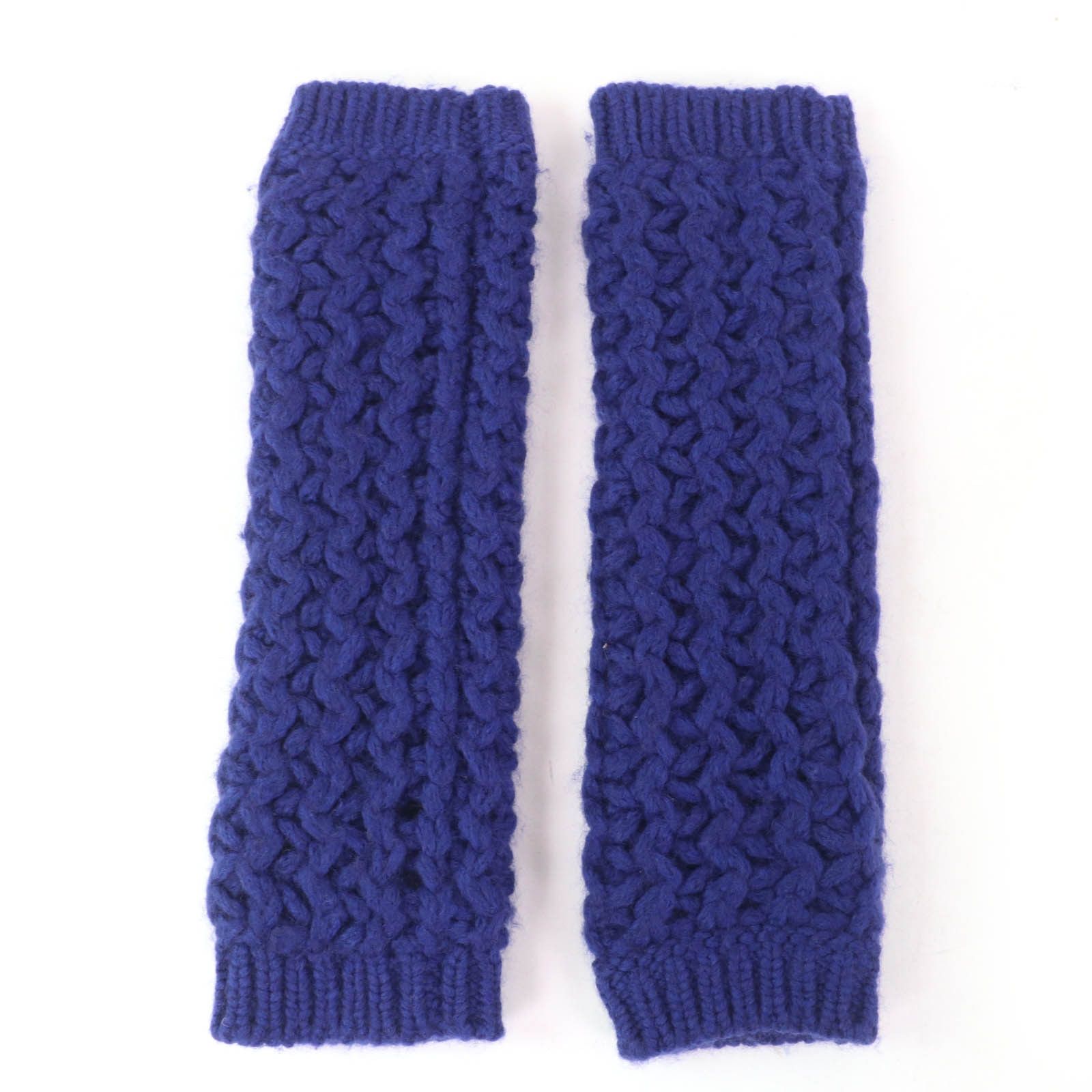 Chanel Chanel Chanel Snood knitted neck warmer and arm warmer Wool 2way accessory Cotton Scarf P72987K10476 DUTY FREE for USA Size ONE SIZE - 5 Thumbnail