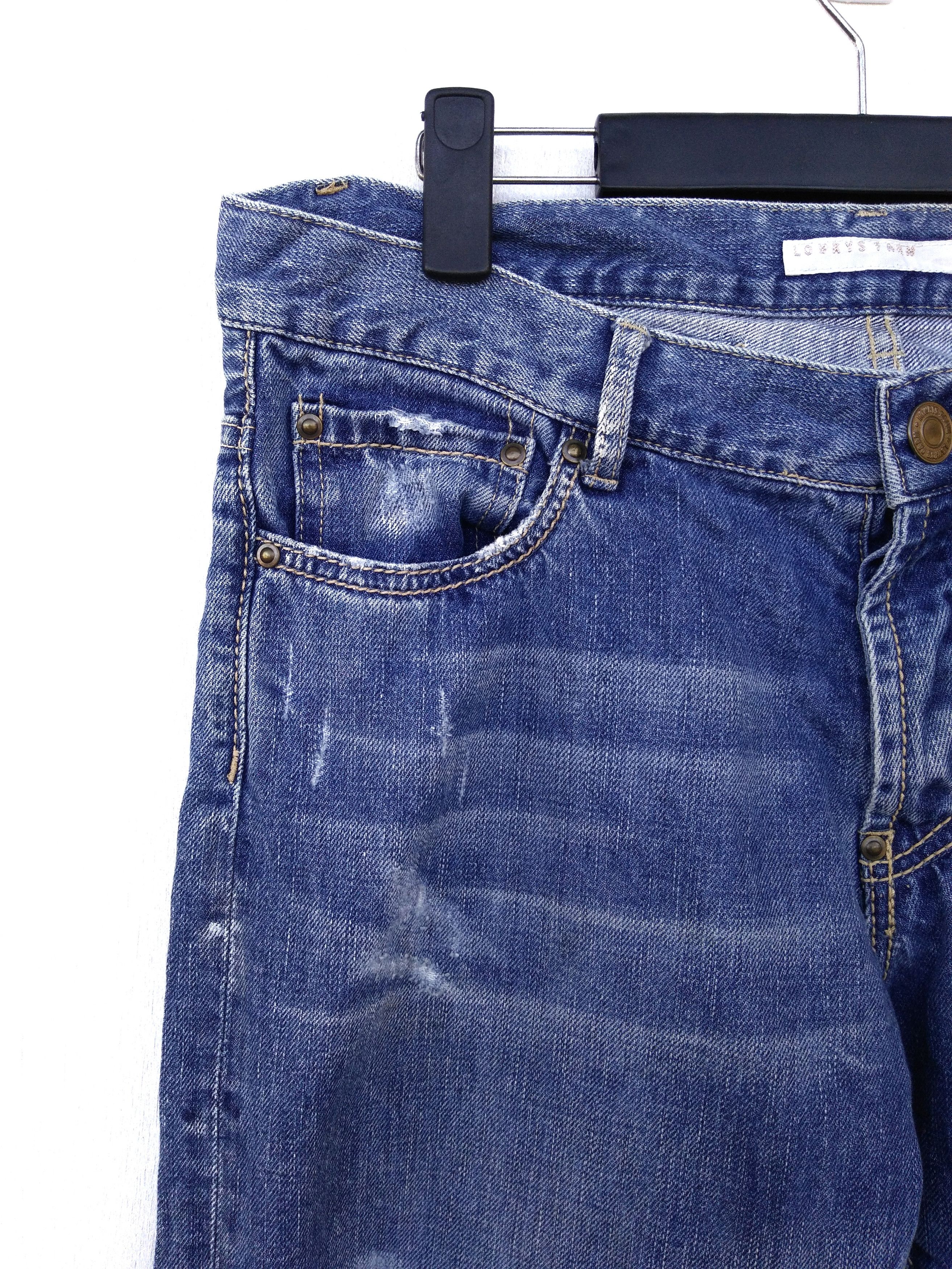 Japanese Brand × LOWRYS FARM Japanese Brand Lowrys Farm Distressed Denim Size:L Size US 34 / EU 50 - 6 Thumbnail