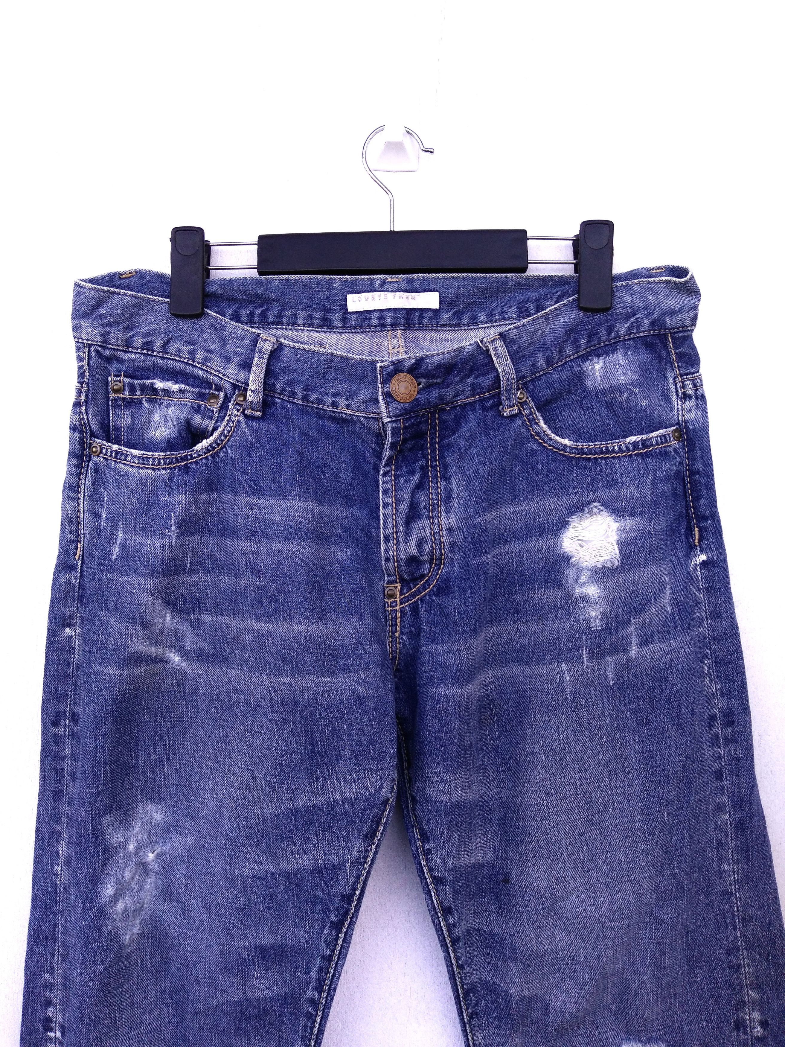 Japanese Brand × LOWRYS FARM Japanese Brand Lowrys Farm Distressed Denim Size:L Size US 34 / EU 50 - 4 Thumbnail