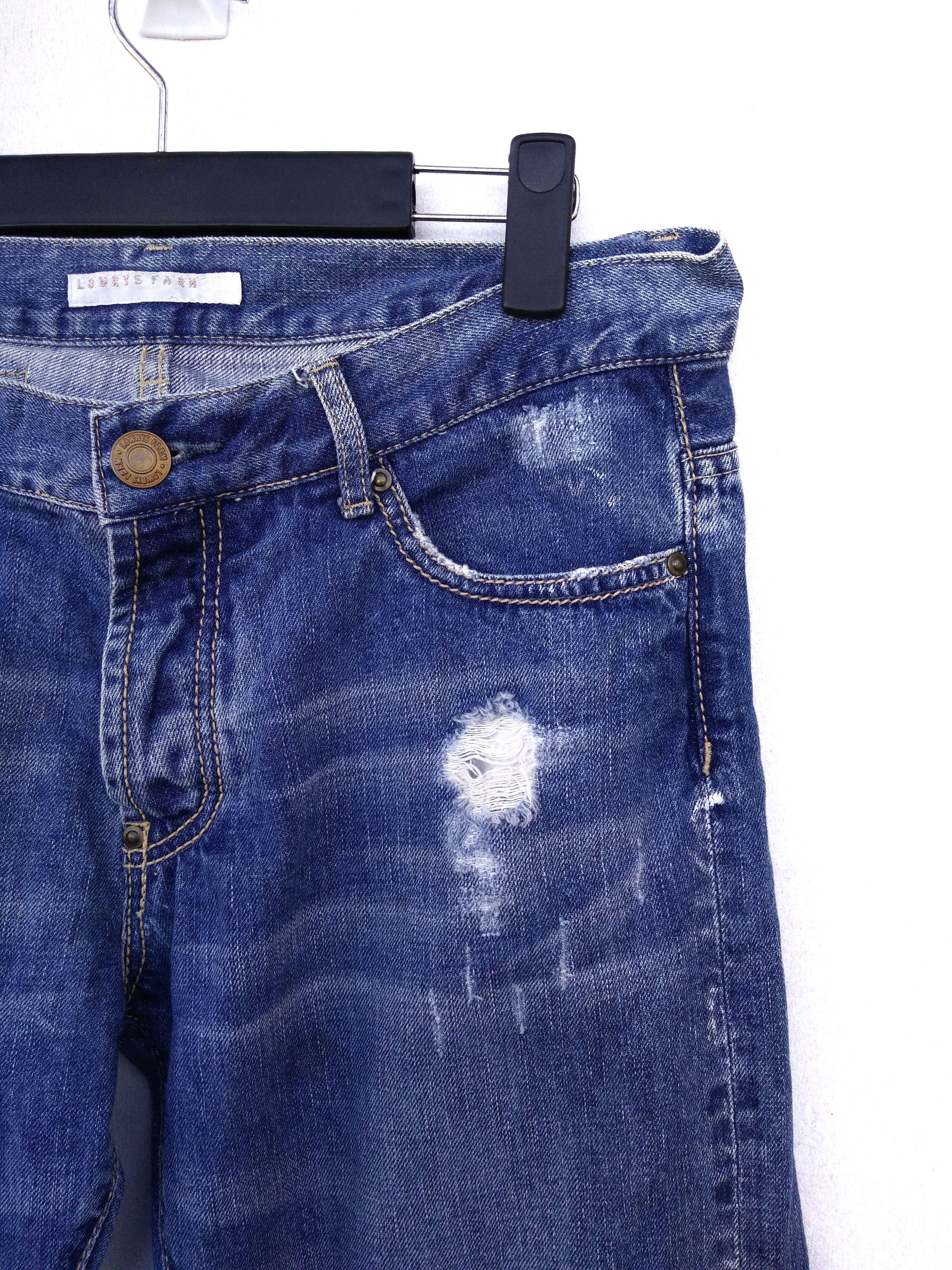 Japanese Brand × LOWRYS FARM Japanese Brand Lowrys Farm Distressed Denim Size:L Size US 34 / EU 50 - 5 Thumbnail