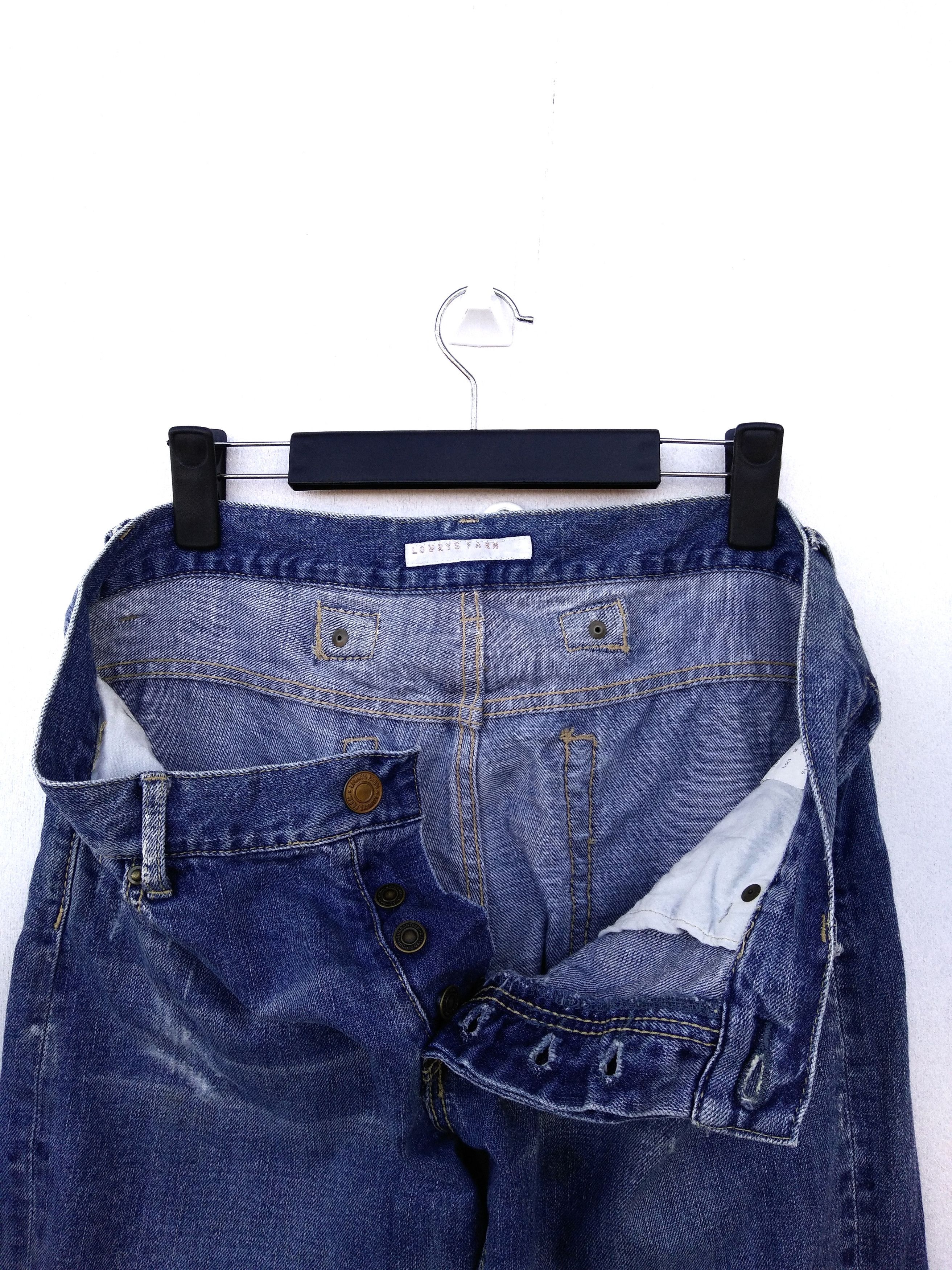 Japanese Brand × LOWRYS FARM Japanese Brand Lowrys Farm Distressed Denim Size:L Size US 34 / EU 50 - 7 Thumbnail