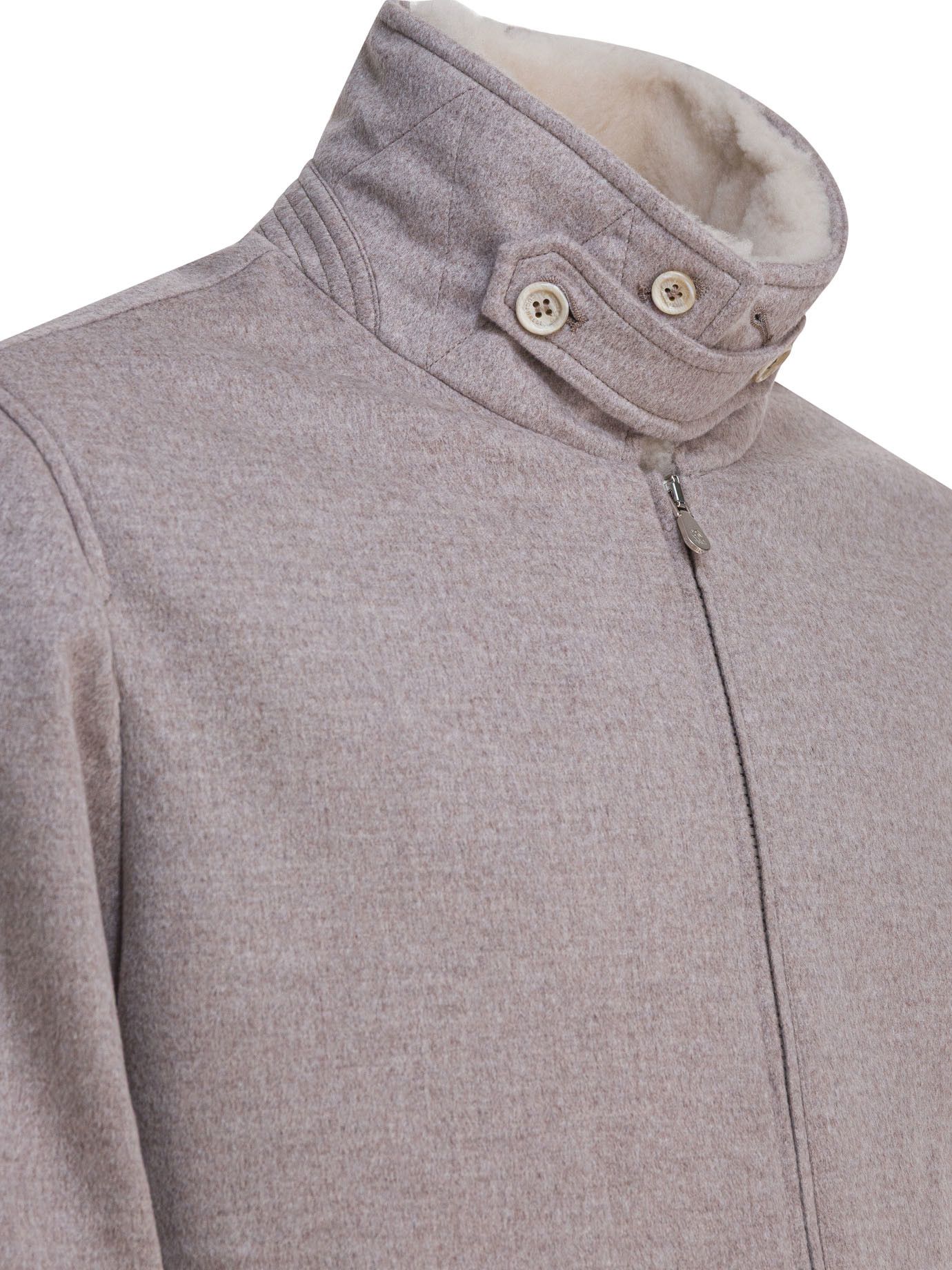 Brunello Cucinelli Cashmere Beave Bomber Jacket Size US L / EU 52-54 / 3 - 4 Thumbnail