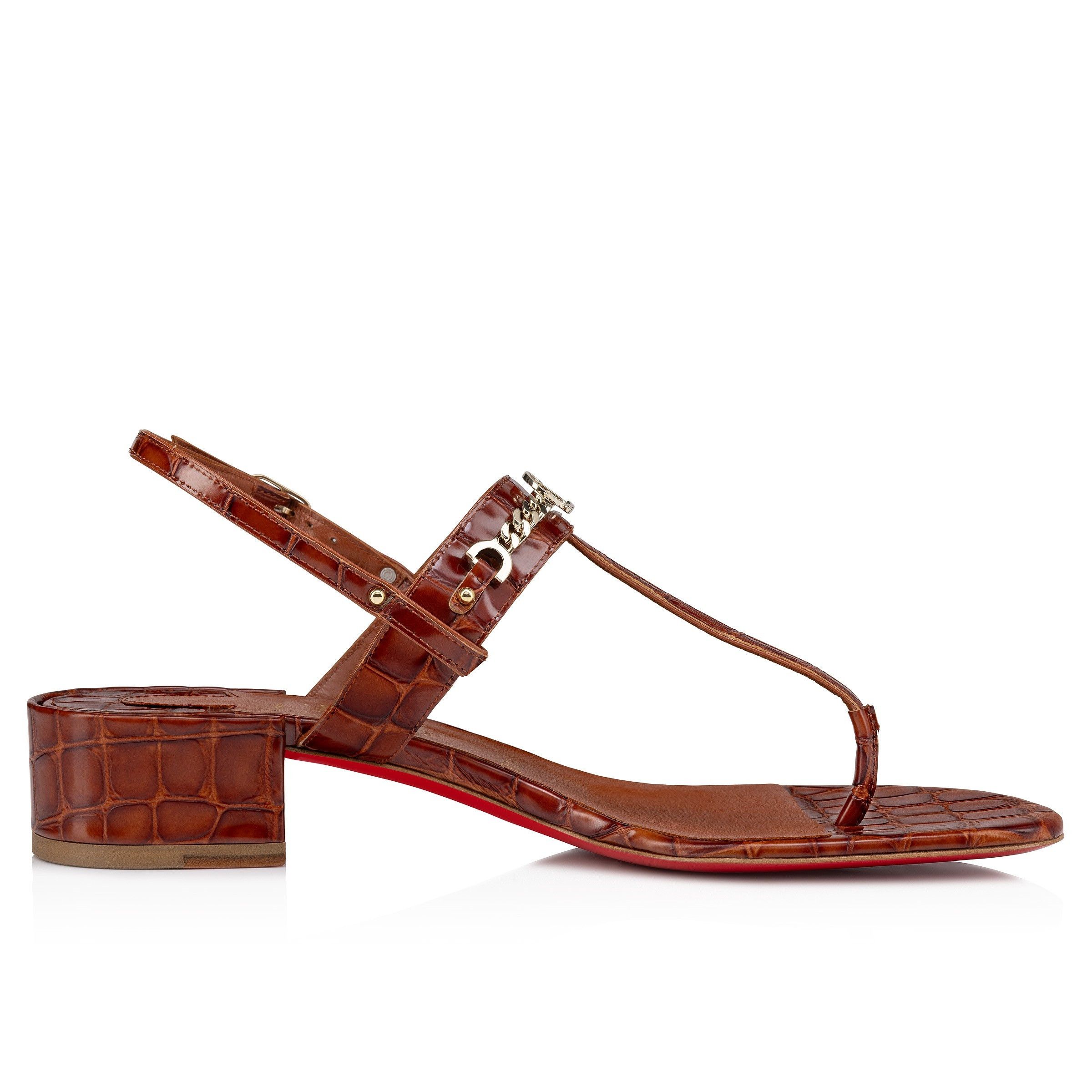 Christian Louboutin mj thong brown Size US 10 / IT 40 - 3 Thumbnail