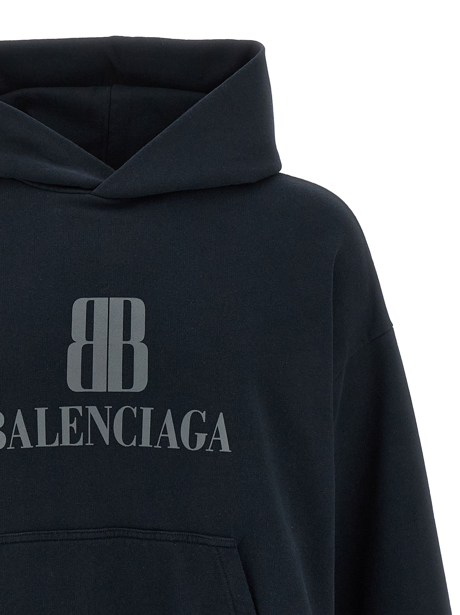 Balenciaga 'Nano Bb' Hoodie Size US M / EU 48-50 / 2 - 3 Thumbnail