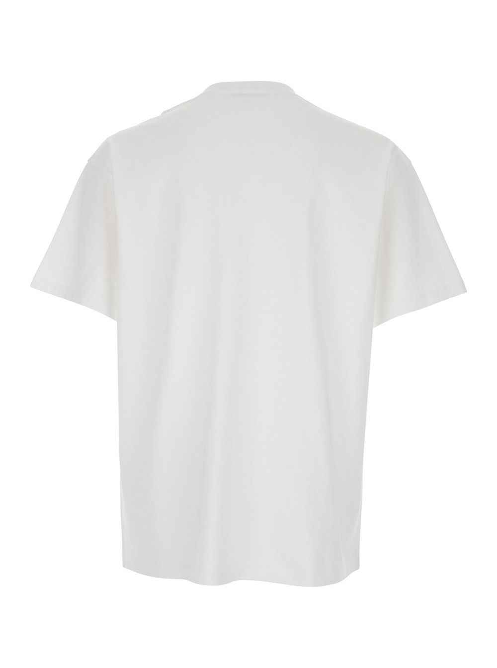 Givenchy White Crew Neck T-Shirt with Logo Patch on the Front in Cotton for Men Size US XL / EU 56 / 4 - 2 Thumbnail