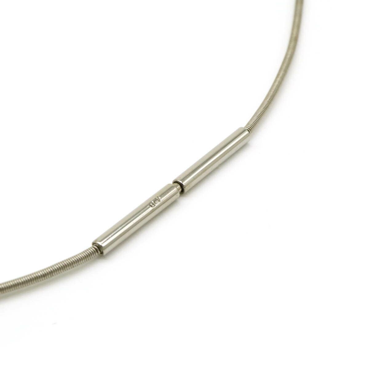 Hermes Hermes Hermes Metal Cage d'H H Cube Necklace Metal Necklace Size ONE SIZE - 6 Thumbnail