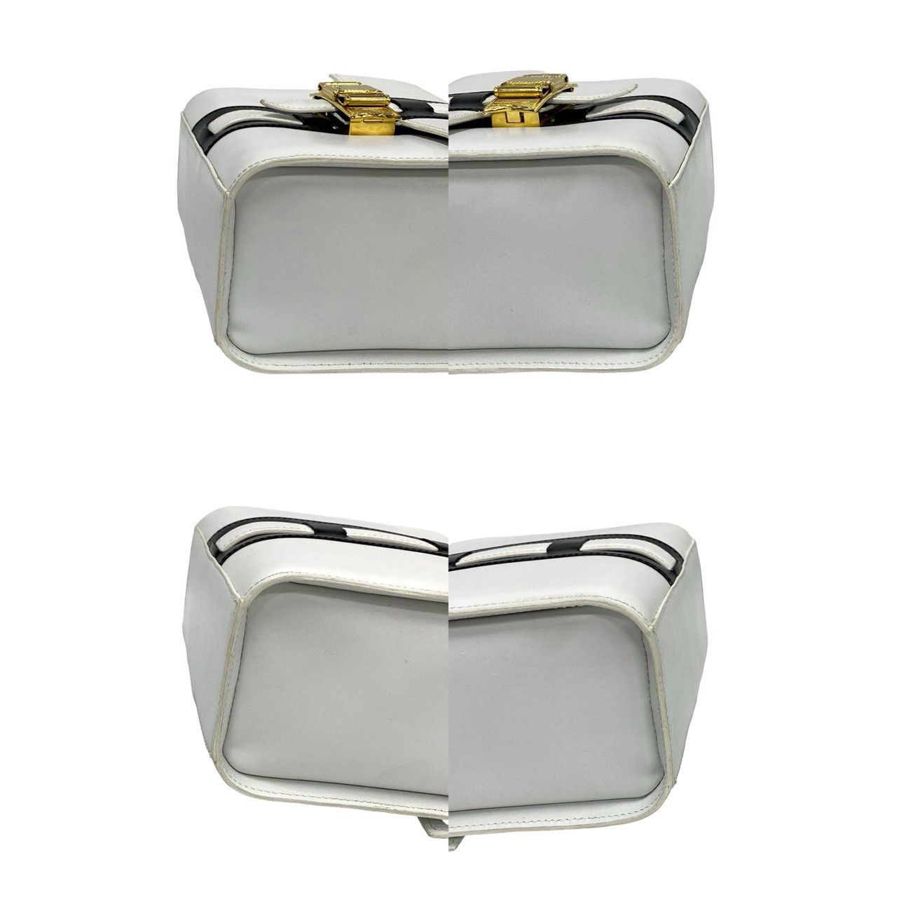 Celine Celine Celine Logo Leather Handbag Leather Handbag DUTY FREE for USA Size ONE SIZE - 8 Thumbnail
