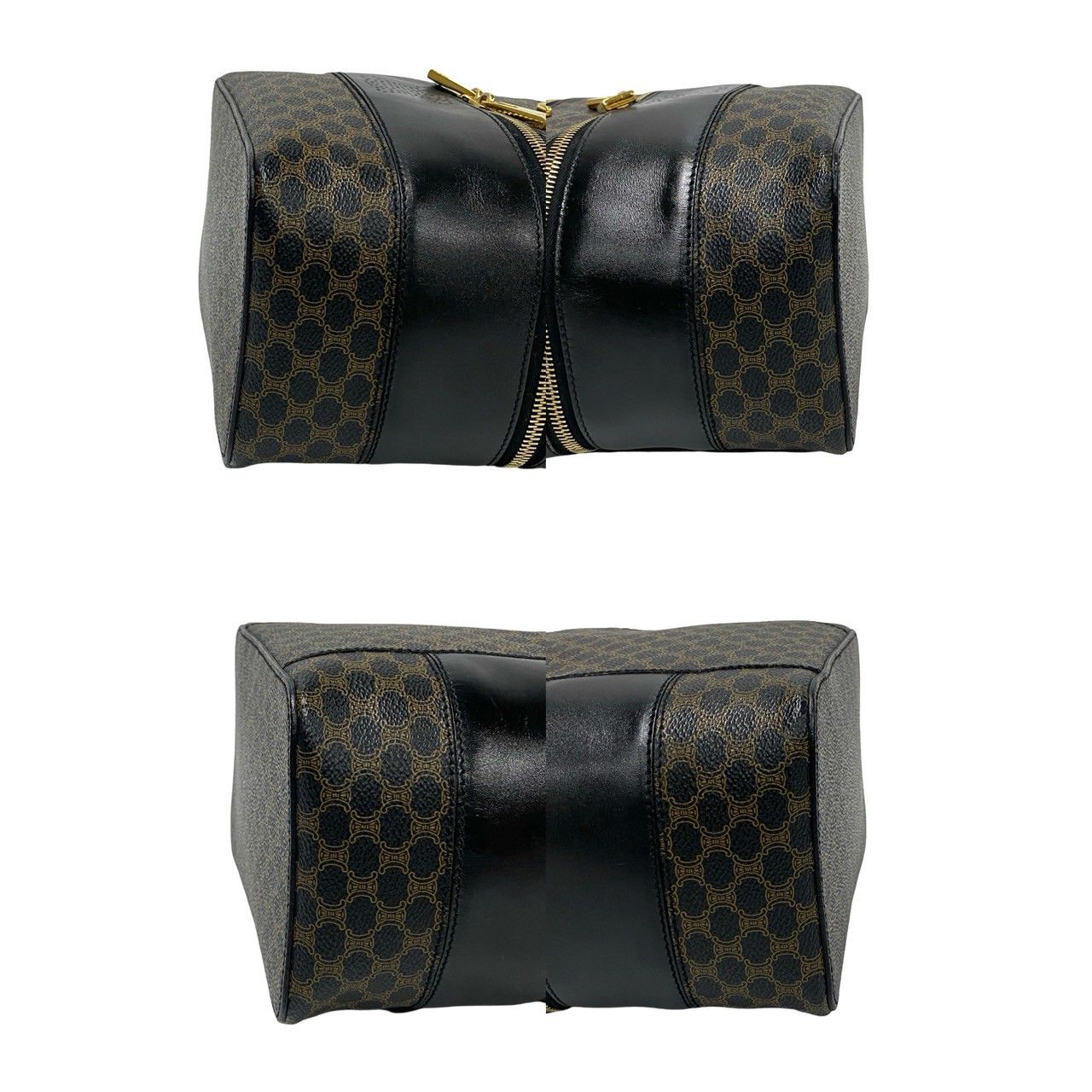 Celine Celine Celine Macadam Blazon Leather Handbag Leather Vanity Bag DUTY FREE for USA Size ONE SIZE - 8 Thumbnail