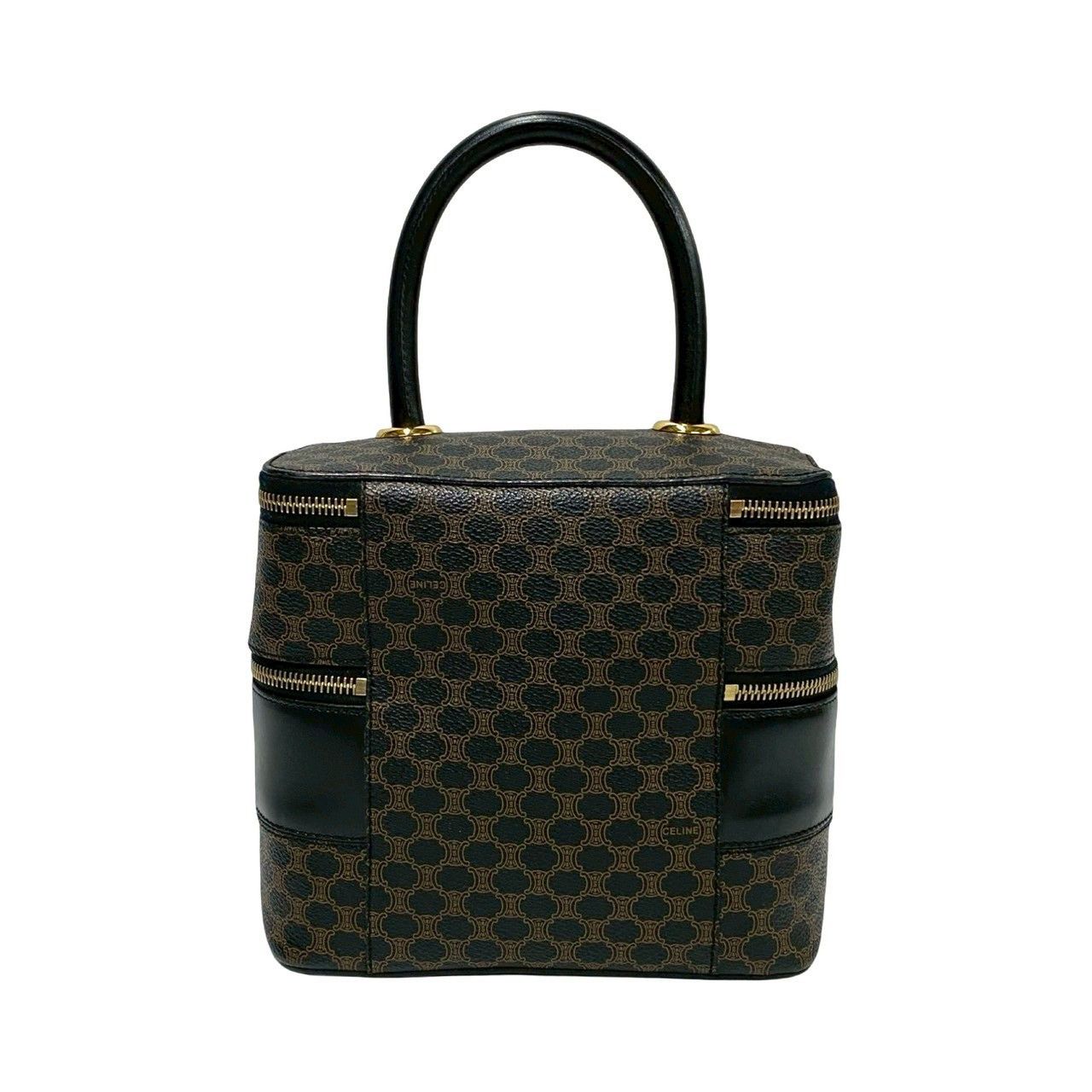 Celine Celine Celine Macadam Blazon Leather Handbag Leather Vanity Bag DUTY FREE for USA Size ONE SIZE - 5 Thumbnail