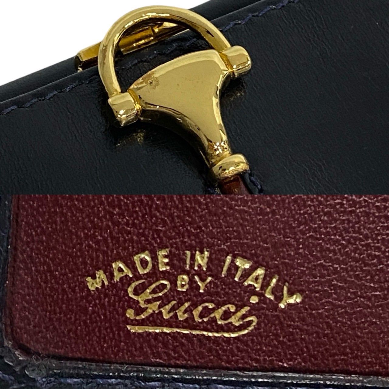 Gucci Gucci Gucci Old Gucci Leather Wallet Leather Short Wallet DUTY FREE for USA Size ONE SIZE - 3 Thumbnail