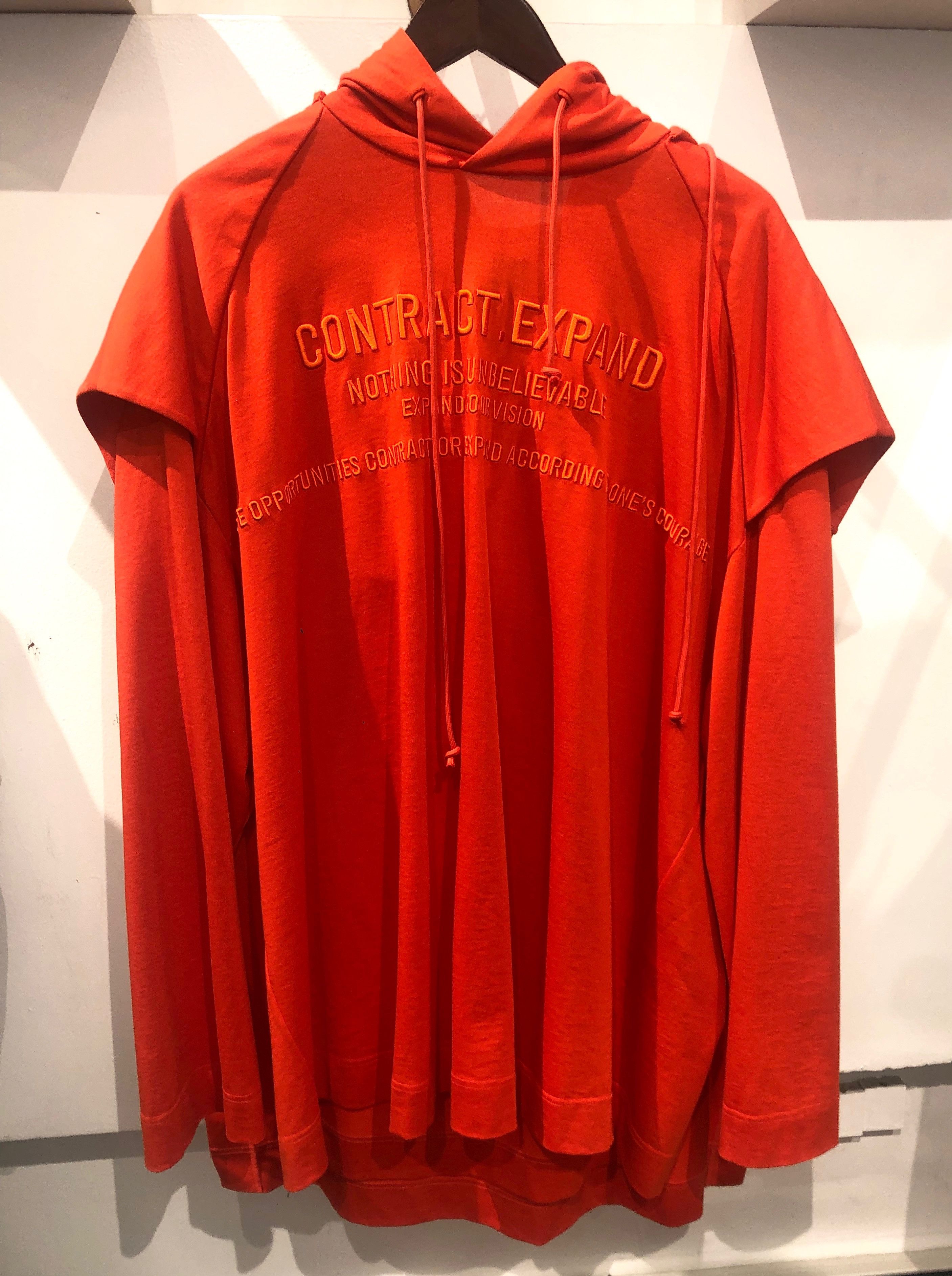 Juun.J Contract/Expand Oversized Hoodie Size US M / EU 48-50 / 2 - 1 Thumbnail