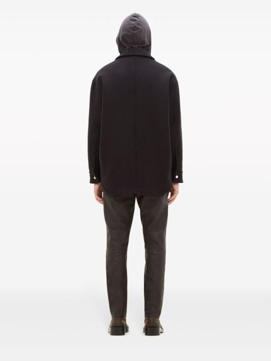 Courreges COURREGES Men Long Tops 323CCH030 WO00349999 Black Size US M / EU 48-50 / 2 - 3 Thumbnail