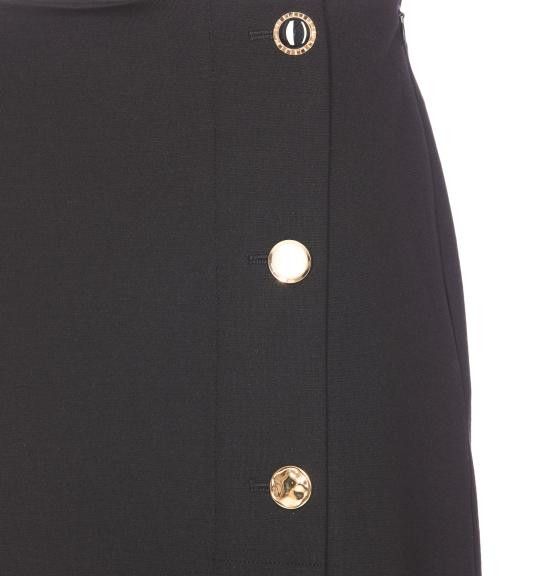 TWINSET TWINSET Women Mid Skirts 251TP2135 00006 Black Size 26" / US 2 / IT 38 - 3 Thumbnail