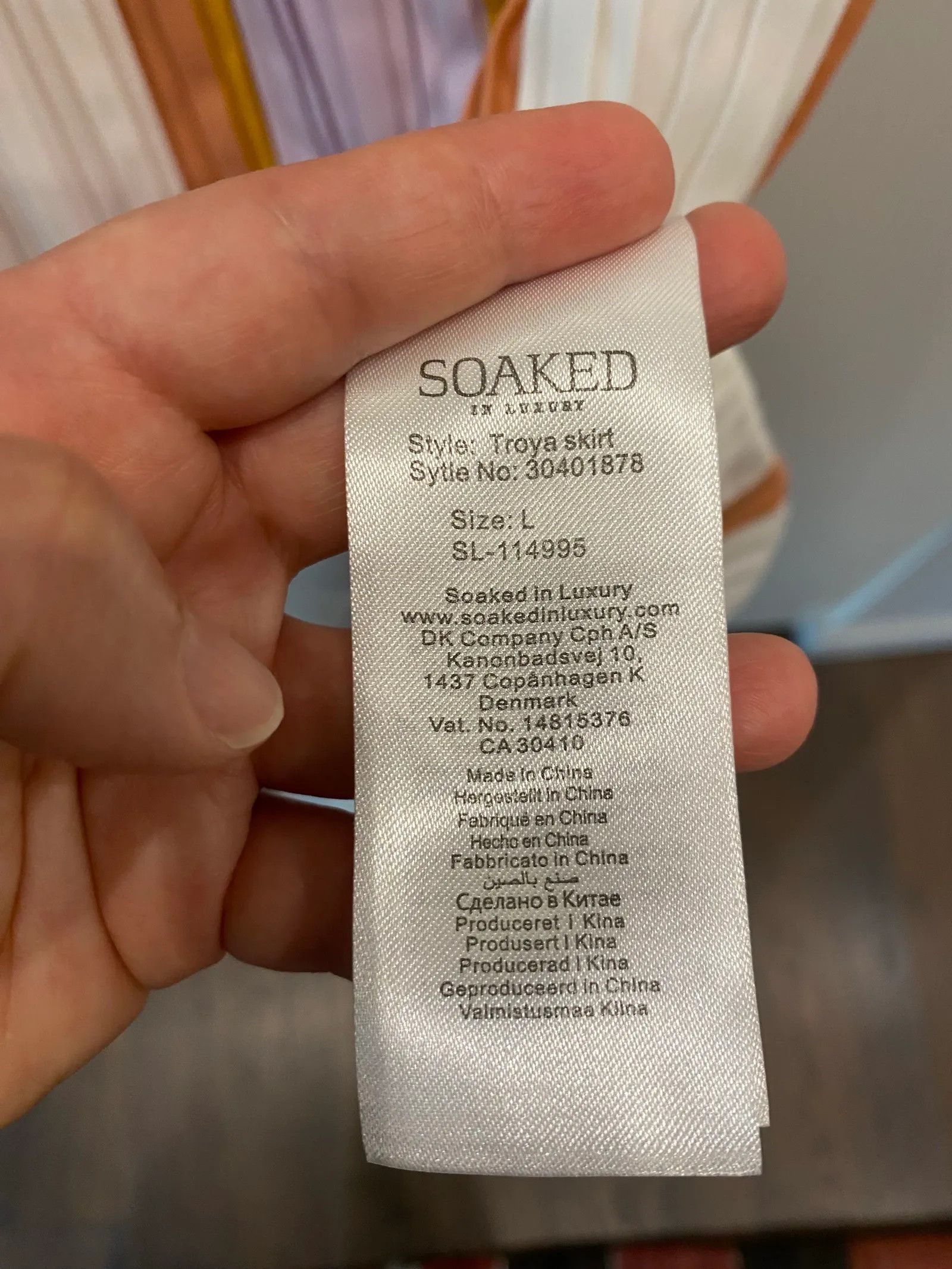Other Soaked In Luxury Skirt Size 30" / US 8 / IT 44 - 4 Thumbnail