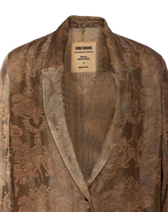 Uma Wang UMA WANG Women Jackets UW6042 UW240 Brown Size M / US 6-8 / IT 42-44 - 4 Thumbnail