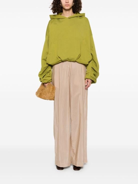 Dries Van Noten DRIES VAN NOTEN Women Hoodies 011106 1610601 Green Size S / US 4 / IT 40 - 4 Thumbnail