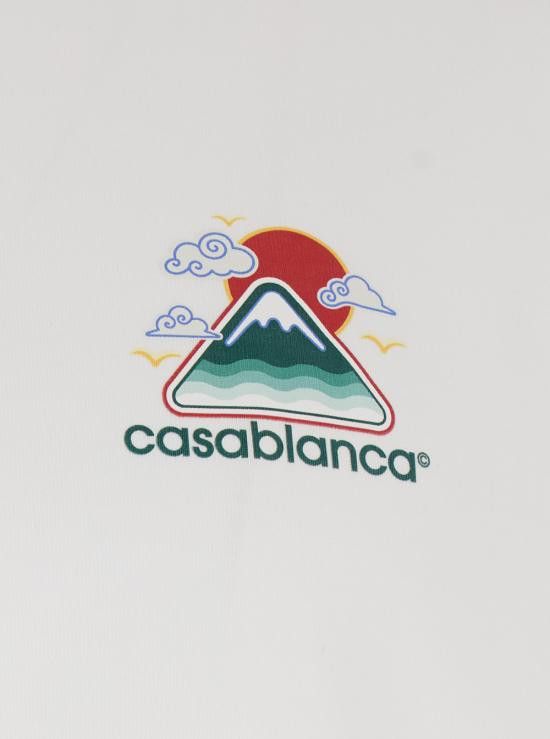Casablanca CASABLANCA Men Tops MPF25JTS00104WHITEJERSEY White Size US S / EU 44-46 / 1 - 3 Thumbnail