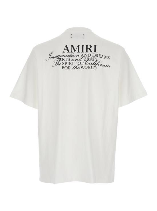 Amiri AMIRI Men Tops AMJYTE1198IVORY White Size US M / EU 48-50 / 2 - 2 Thumbnail