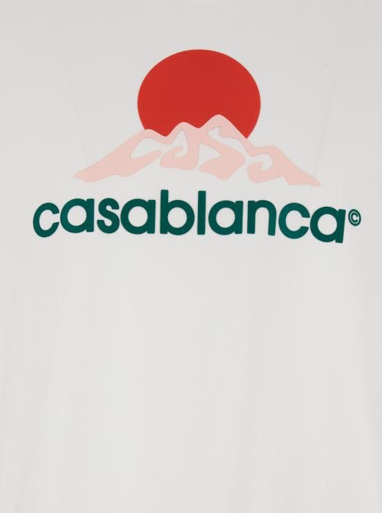Casablanca CASABLANCA Men Tops MPF25JTS00103WHITEJERSEY White Size US S / EU 44-46 / 1 - 3 Thumbnail