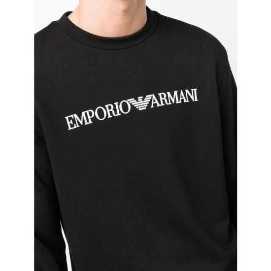 Emporio Armani EMPORIO ARMANI Men Tops 1JRIZ 8N1MR6 F009 BLACK Size US XXL / EU 58 / 5 - 2 Thumbnail