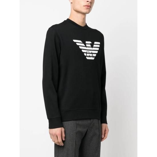 Emporio Armani EMPORIO ARMANI Men Tops 1JRIZ 8N1MR6 F008 BLACK Size US XL / EU 56 / 4 - 4 Thumbnail