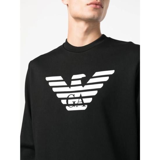 Emporio Armani EMPORIO ARMANI Men Tops 1JRIZ 8N1MR6 F008 BLACK Size US L / EU 52-54 / 3 - 3 Thumbnail