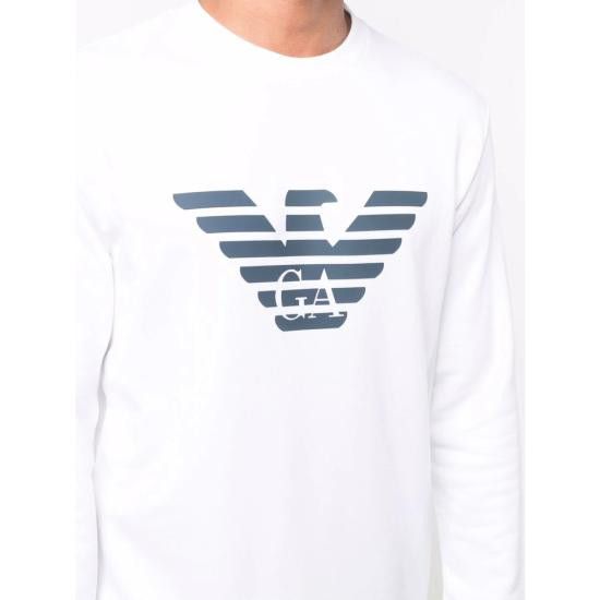 Emporio Armani EMPORIO ARMANI Men Tops 1JRIZ 8N1MR6 F108 WHITE Size US S / EU 44-46 / 1 - 2 Thumbnail