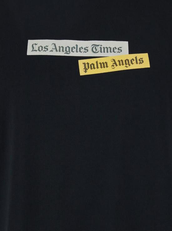 Palm Angels PALM ANGELS Men Tops PMAA109F25JER0041084 Black Size US XL / EU 56 / 4 - 3 Thumbnail