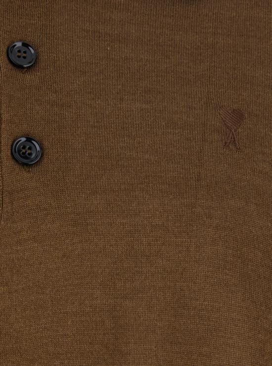 AMI AMI Men Tops HPL406KN0066216 Brown Size US L / EU 52-54 / 3 - 3 Thumbnail