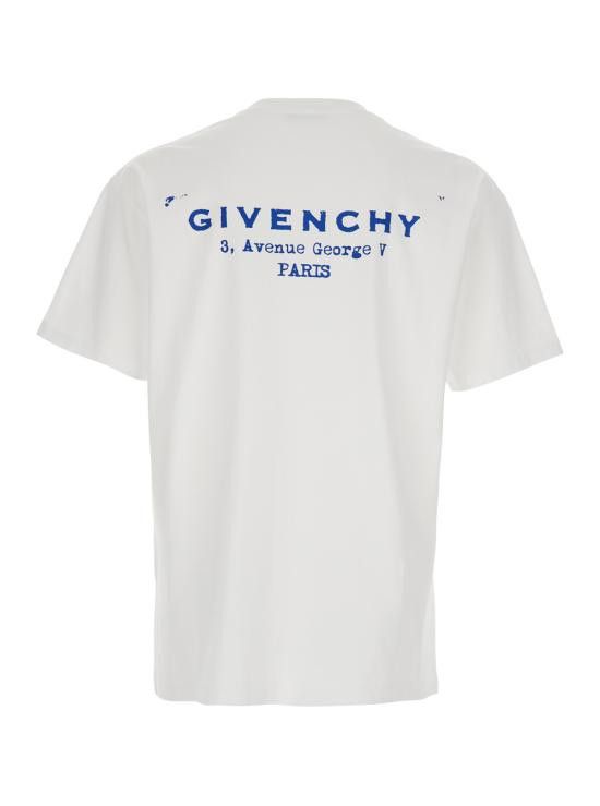 Givenchy GIVENCHY Men Tops BM71NK3YRJ100 White Size US M / EU 48-50 / 2 - 2 Thumbnail